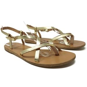 Ancient Greek Semele Flat Sandals Size 41 EU